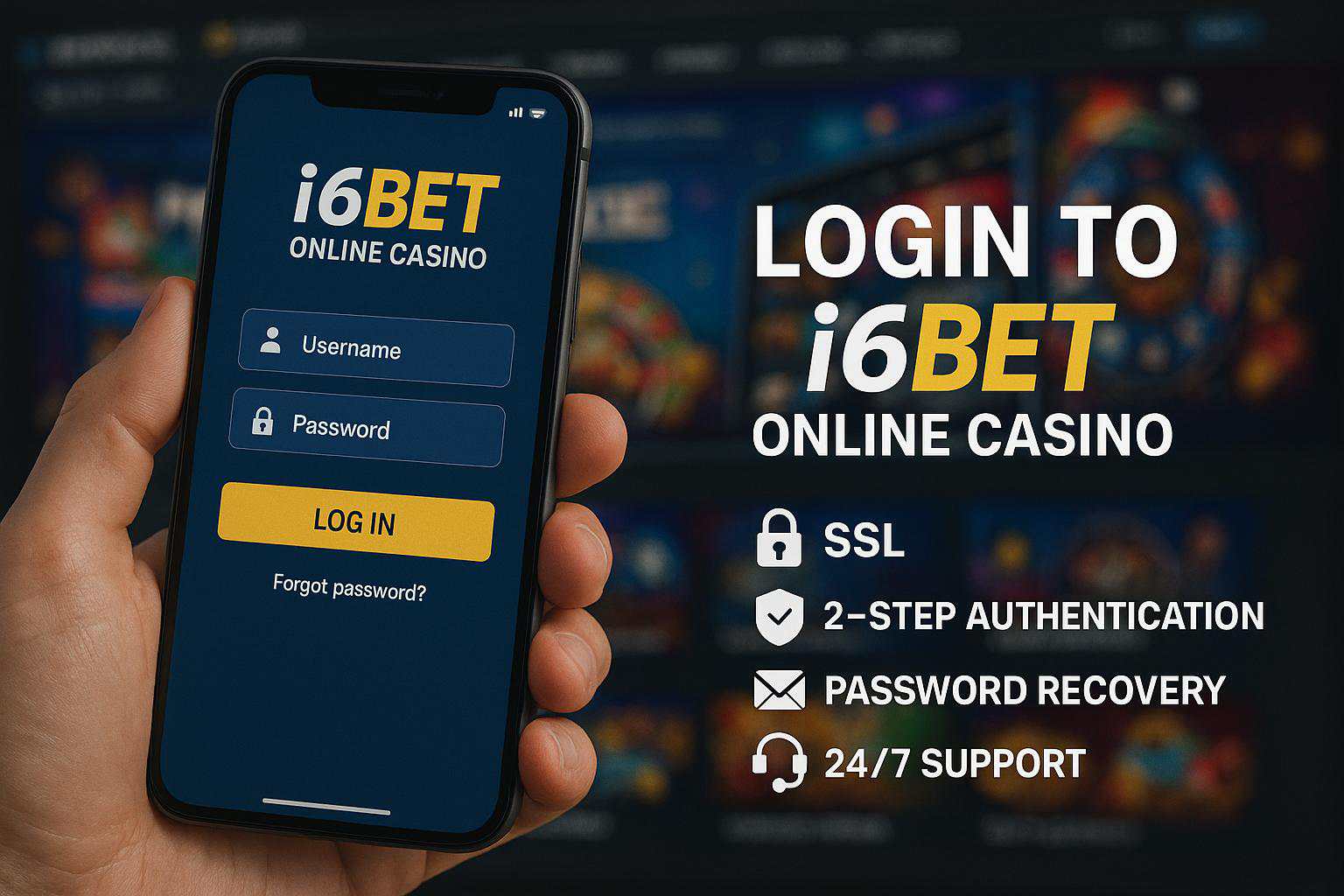 Login no Cassino I6BET